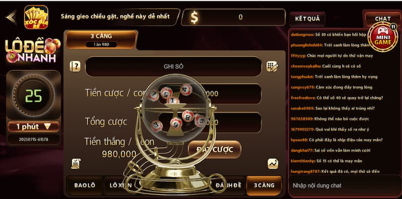 Xổ số lô đề 8 Lô đề siêu tốc Xocdia88